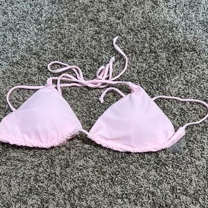 SHEIN Light Pink Bikini Top